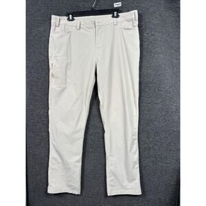 Willit Pants Womens 16 Beige Nylon Stretch Straight Leg Cargo Hiking Outdoor